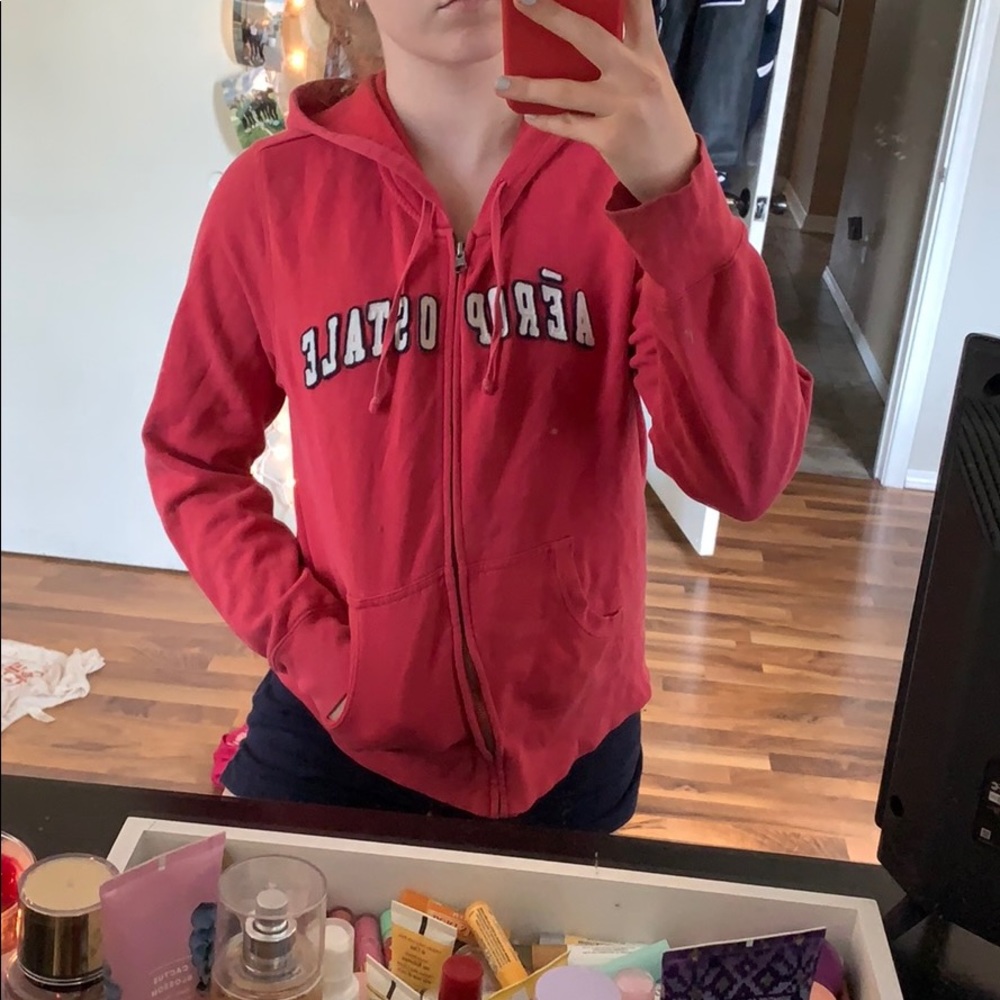 Pink sweatshirt